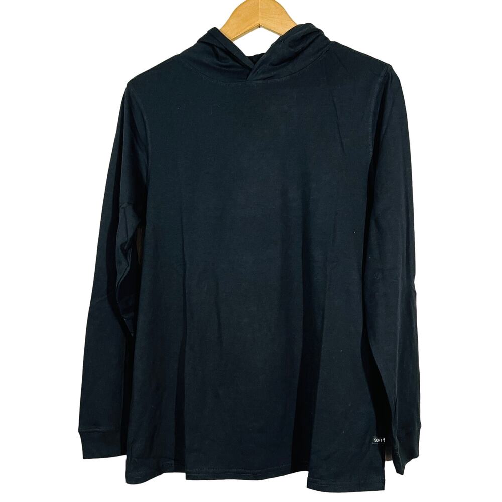 NEW! Soft Serve Original Lightweight Hoodie Black Top Pullover - M
